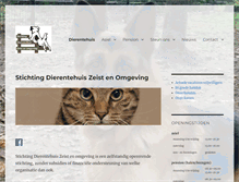 Tablet Screenshot of dierentehuiszeist.nl